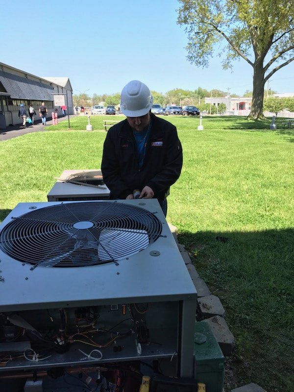 ac technician working