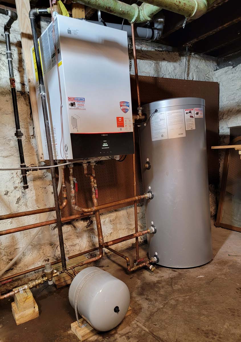 boiler in home
